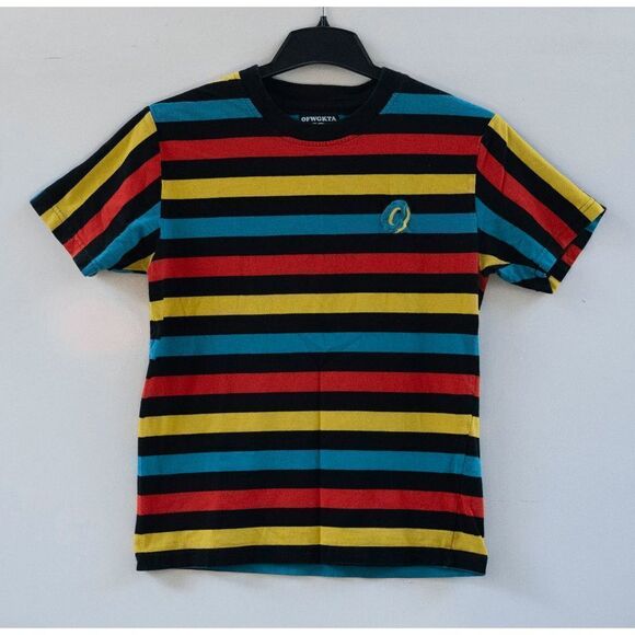 OFWGKTA Odd Future Shirt Stripe Short Sleeve Tee Size S - Picture 1 of 5